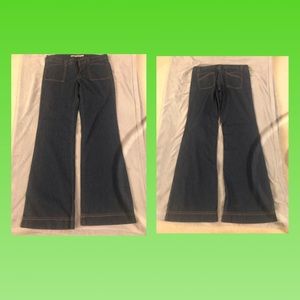 Low Rise Wide Leg Jeans